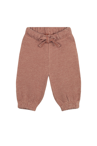 Antebies / Turuncu Futter Ayı Kulaklı Sweatshirt Pantolon Set Turuncu