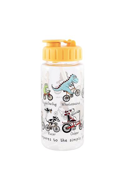 Tyrell Katz Pipetli Matara / Suluk 400 ml Animals on Bike Çok Renkli