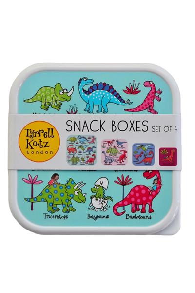 TYRRELL KATZ 4.LÜ ATIŞTIRMA KUTUSU PINK DINO Çok Renkli