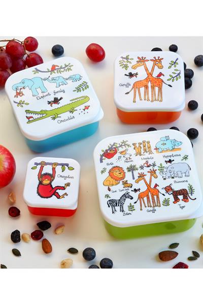 TYRRELL KATZ 4.LÜ ATIŞTIRMA KUTUSU ANIMALS ON BIKE Çok Renkli