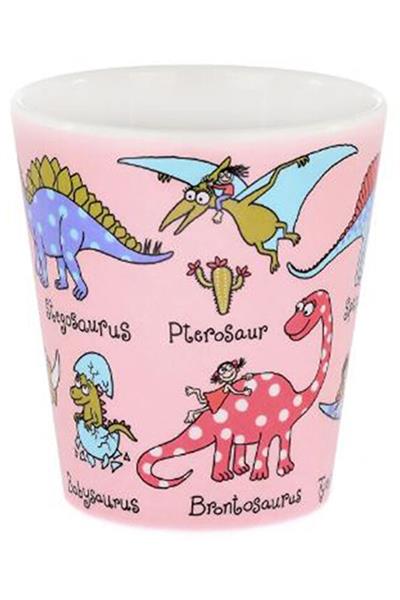 TYRRELL KATZ MELAMİN BARDAK PINK DINO Çok Renkli