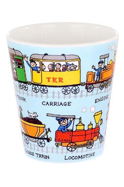 TYRRELL KATZ MELAMİN BARDAK TRAINS Çok Renkli