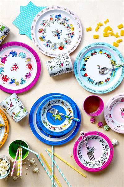 TYRRELL KATZ MELAMİN TABAK SECRET GARDEN Çok Renkli