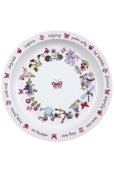 TYRRELL KATZ MELAMİN TABAK SECRET GARDEN Çok Renkli