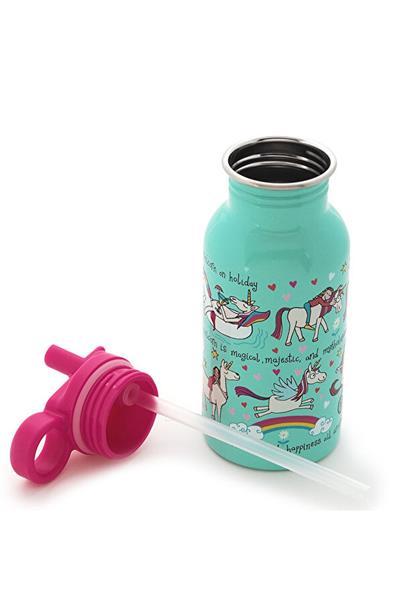 TYRRELL KATZ UNICORN PIPETLI ÇELIK SULUK 400ML Çok Renkli