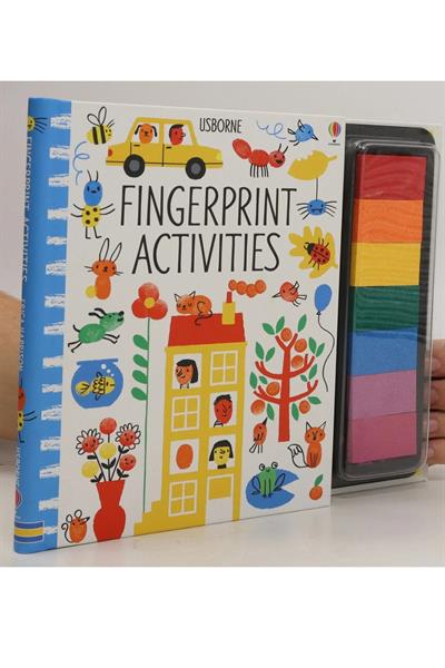 Usborne / Fingerprint Activities Çok Renkli
