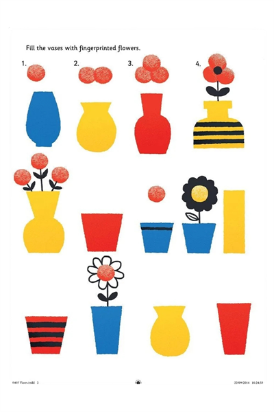 Usborne / Fingerprint Activities Çok Renkli