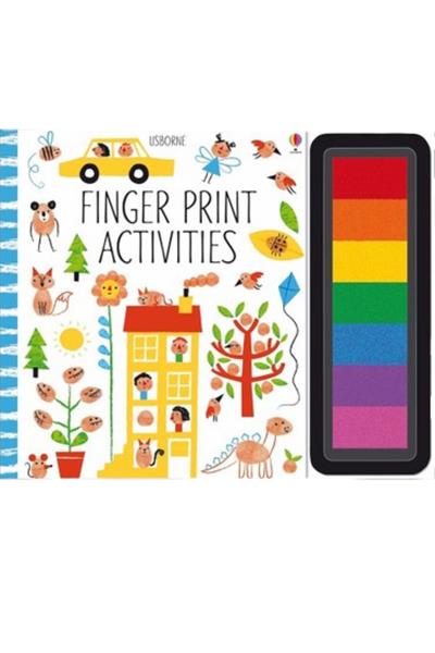 Usborne / Fingerprint Activities Çok Renkli