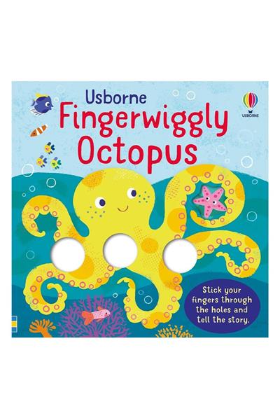 Usborne / Fingerwilly Octopus Çok Renkli