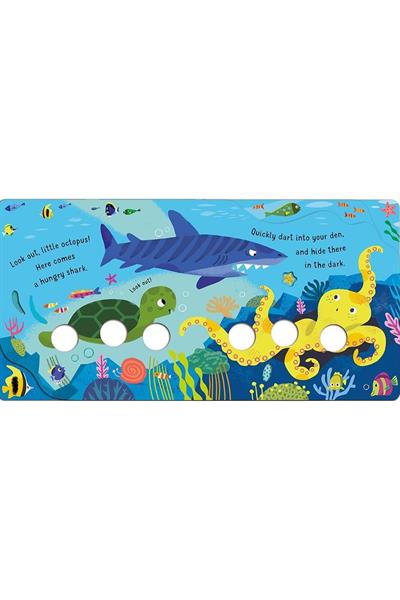 Usborne / Fingerwilly Octopus Çok Renkli