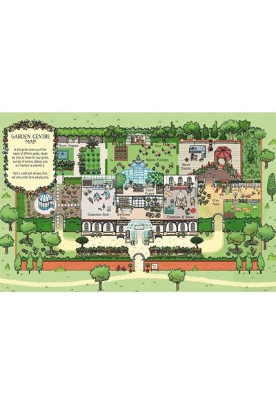 Usborne / GARDEN CENTRE STICKER BOOK Çok Renkli