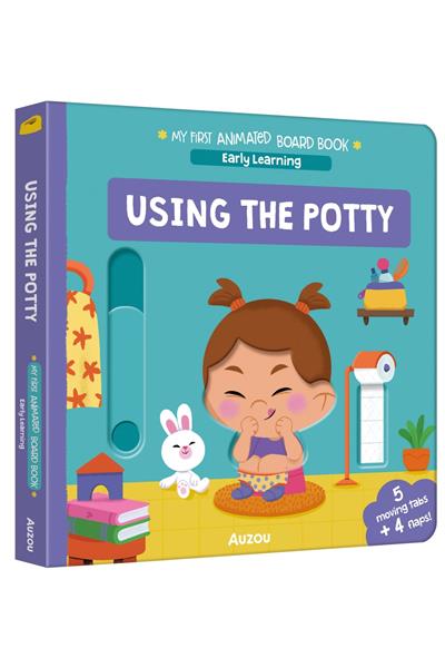 Auzou / Using the Potty - My First Animated Board Book Çok Renkli