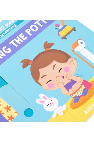 Auzou / Using the Potty - My First Animated Board Book Çok Renkli