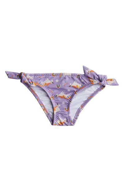 Miela Kids / UV Korumalı Fırfırlı Rainbow Unicorn Bikini Set - Rainbow Unicorn Çok Renkli