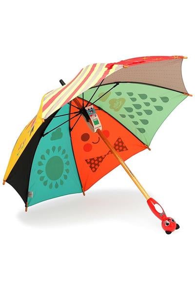 Vilac - Cat umbrella - Kedi Şemsiye Çok Renkli