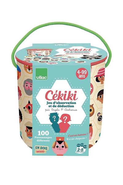 Vilac - Cékiki Observation and Deduction Games - Gözlem ve Çıkarım Oyunu - Ingela P.Arrhenius Mavi
