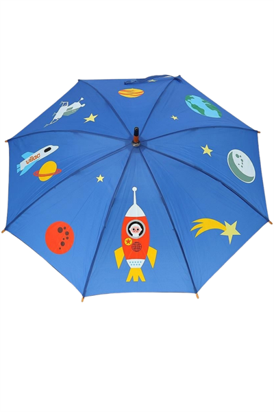 Vilac - Cosmonaut umbrella - Astronot Şemsiye Çok Renkli