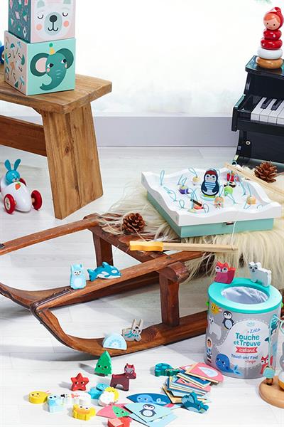 Vilac - Feel and Find Game Farm - Hisset ve Bul Çiftlik Oyunu Çok Renkli