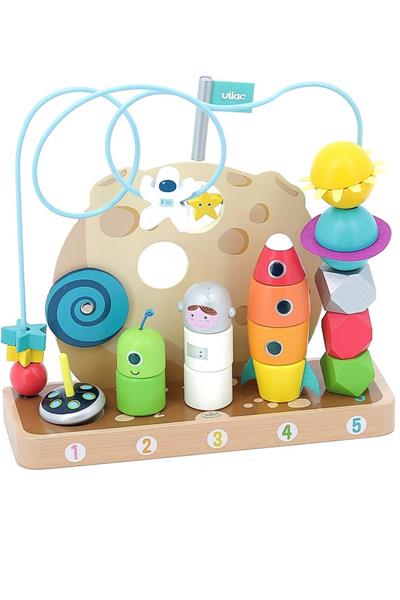 Vilac - In the stars - Galaxy counting game - Galaksi Sayma Oyunu Çok Renkli