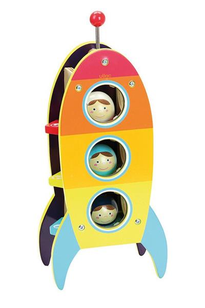 Vilac - In the stars - Wacking hammer game - Yıldızlar Arasında - Çekiçle Vurma Oyunu Çok Renkli