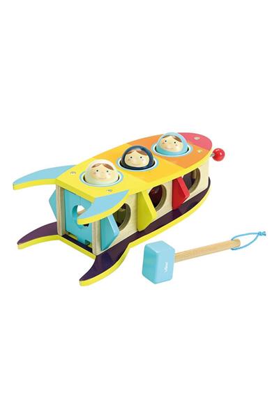 Vilac - In the stars - Wacking hammer game - Yıldızlar Arasında - Çekiçle Vurma Oyunu Çok Renkli