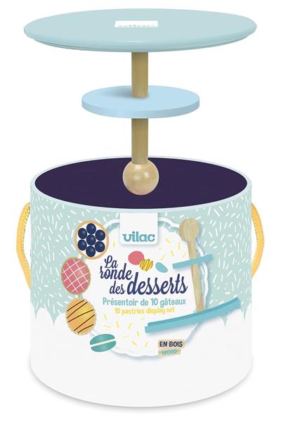 Vilac - Pastry display set - Pasta Teşhir Seti Çok Renkli