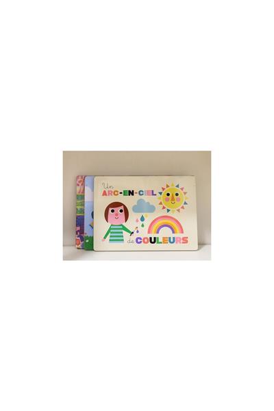 Vilac - Rainbow Large Painting Set - Büyük Boy Gökkuşağı Sulu Boya Seti 24lü Çok Renkli