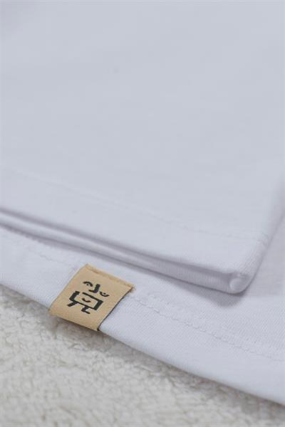 Beetlebeez /White Scateboarder Fish Kısa Kollu Çocuk T-Shirt Beyaz
