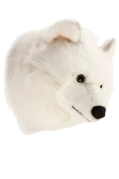 Wild&Soft / Duvar aksesuarı - Beyaz Kurt Lucy Std