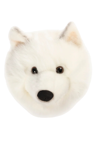 Wild&Soft / Duvar aksesuarı - Beyaz Kurt Lucy Std