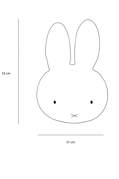 Wild&Soft / Duvar Aksesuarı, Miffy Std