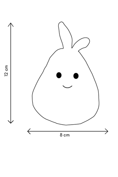 Wild&Soft / Garden Friends Armut, Peluş Oyuncak Çok Renkli