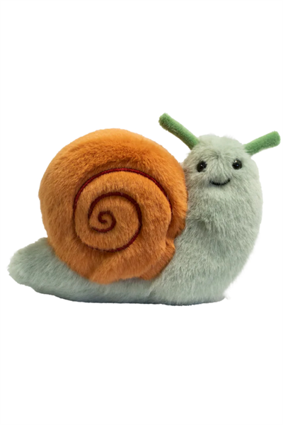 Wild&Soft / Garden Friends Salyangoz, Peluş Oyuncak Çok Renkli