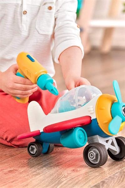 Wonder Wheels Tak Çıkar Uçak Çok Renkli