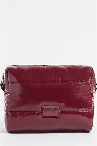 WOUF BURGUNDY GLOSSY MAKYAJ ÇANTASI Çok Renkli