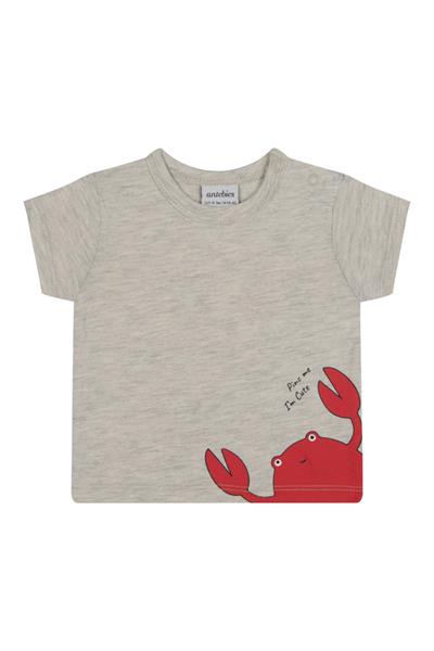Yengeç Ailesi T-shirt Gri