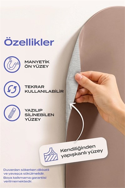 Zigo Toys / Manyetik Duvar Panosu - Toprak Kahverengi