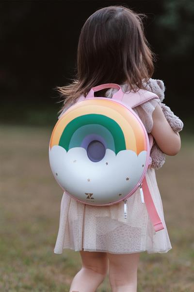 ZOYZOII Donut Serisi Sweet Rainbow Sırt Çantası Çok Renkli