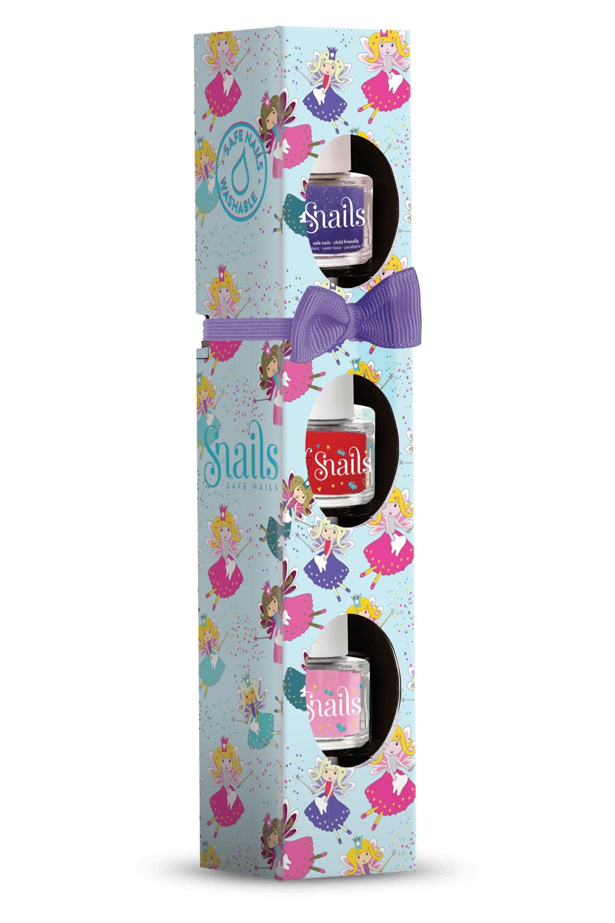 3'lü Su Bazlı Oje - Fairyland (Ballerine-Ladybird-PromGirl) Çok Renkli