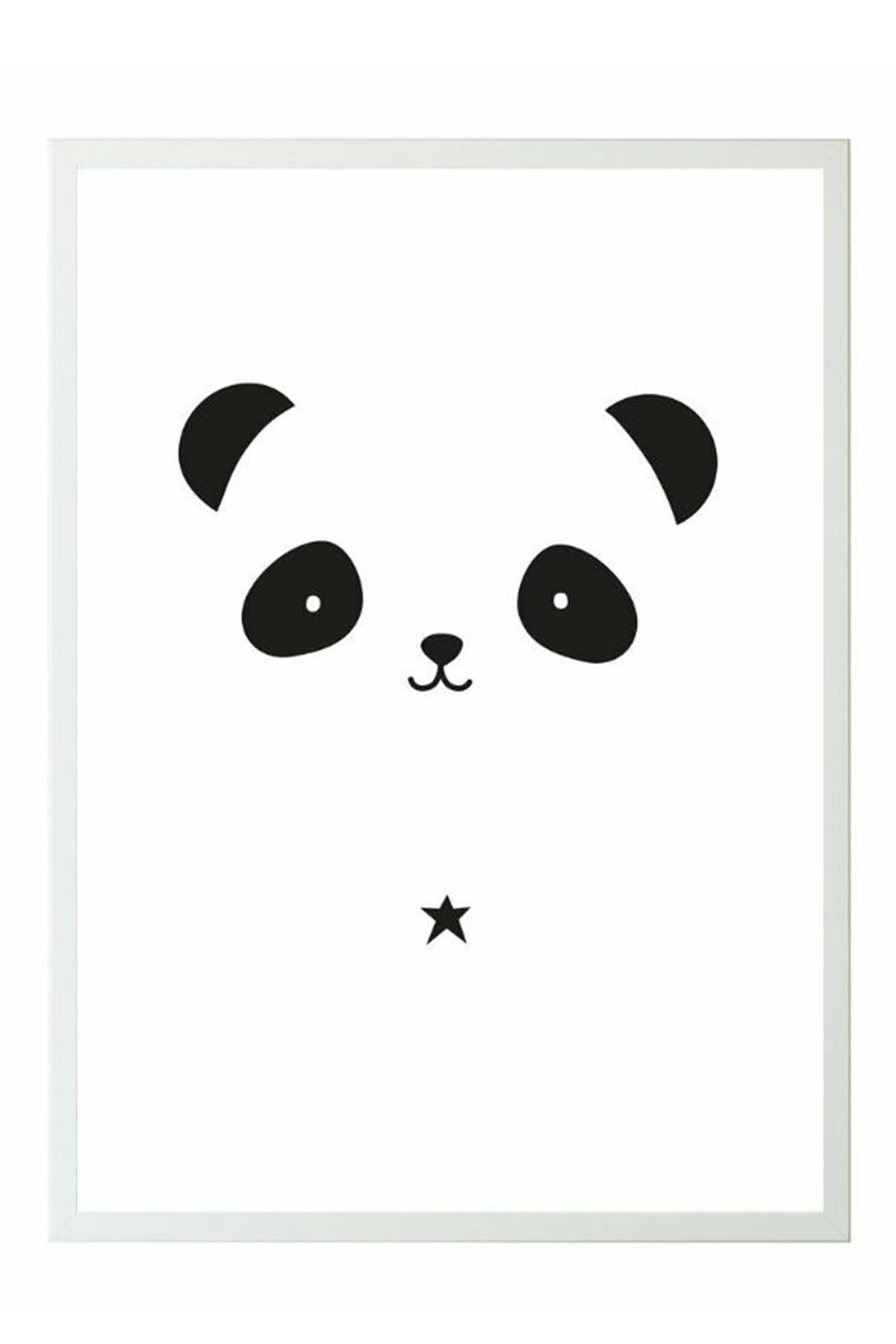 A Lıttle Lovely Company POSTER, PANDA ÇokRenkli