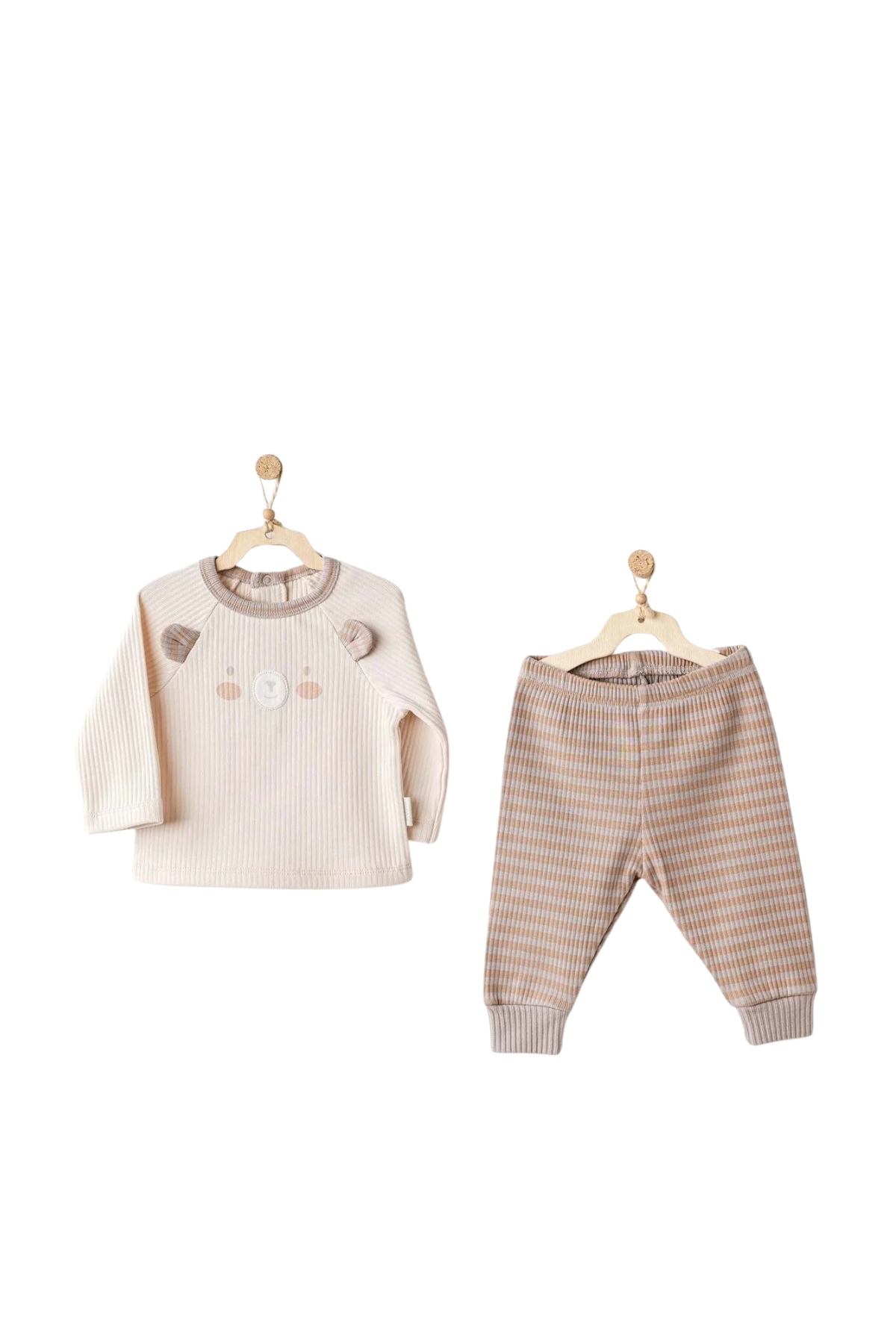 Andywawa /BEBEK TAKIM 2 PCS SET BEAR TIME Lbej