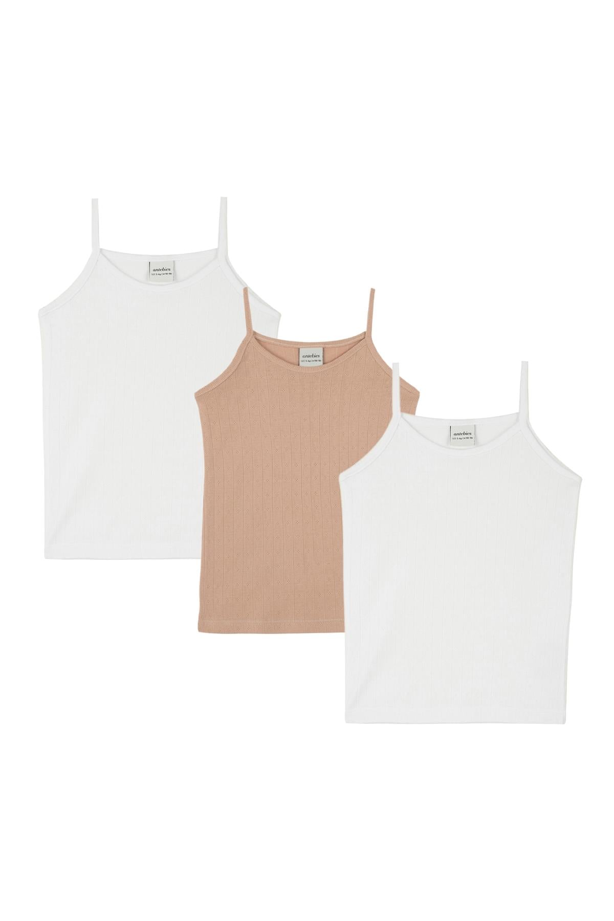 Antebies / Jakar Atlet Üçlü Set Beyaz