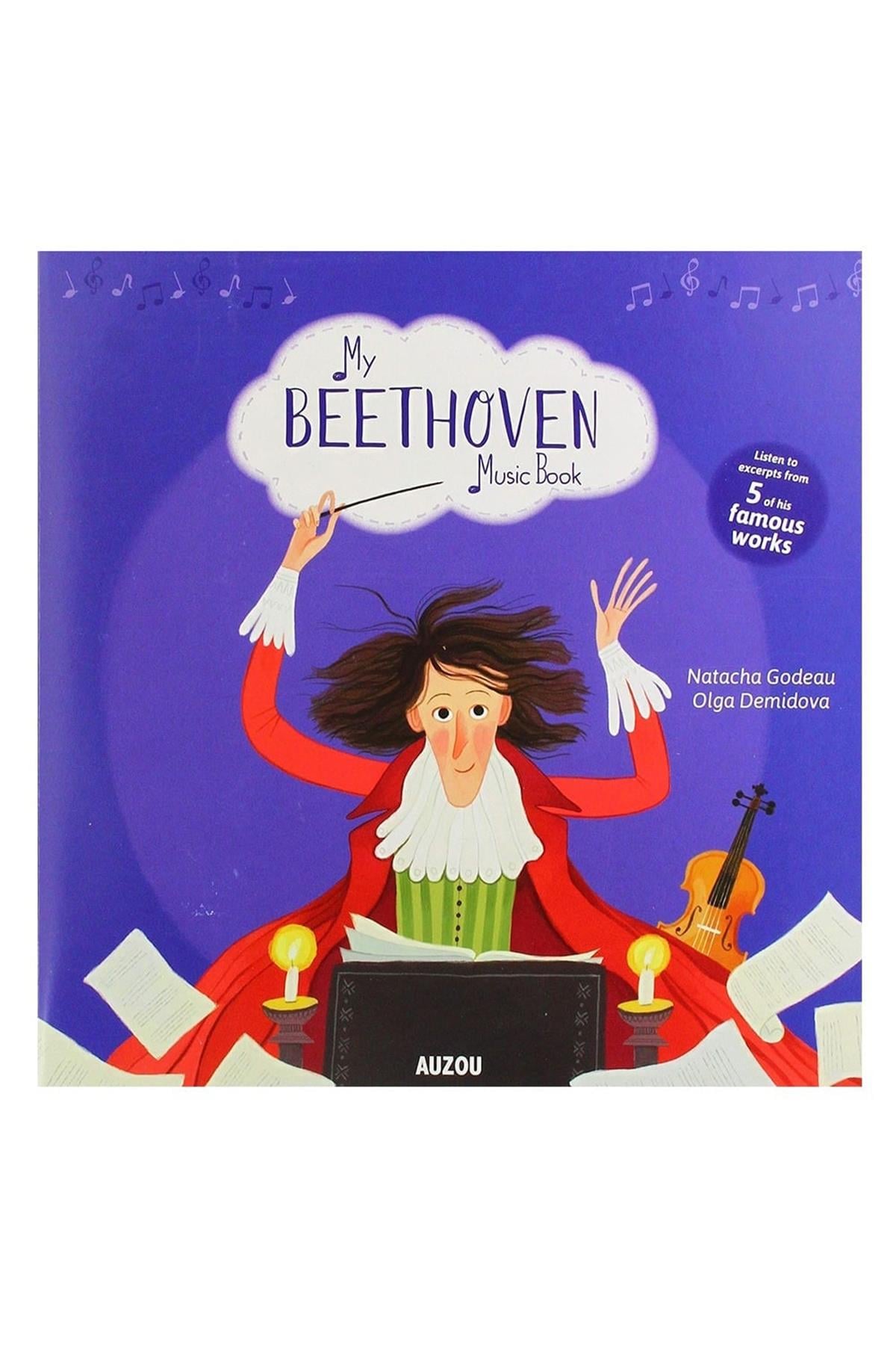Auzou / My Beethoven Music Book Çok Renkli