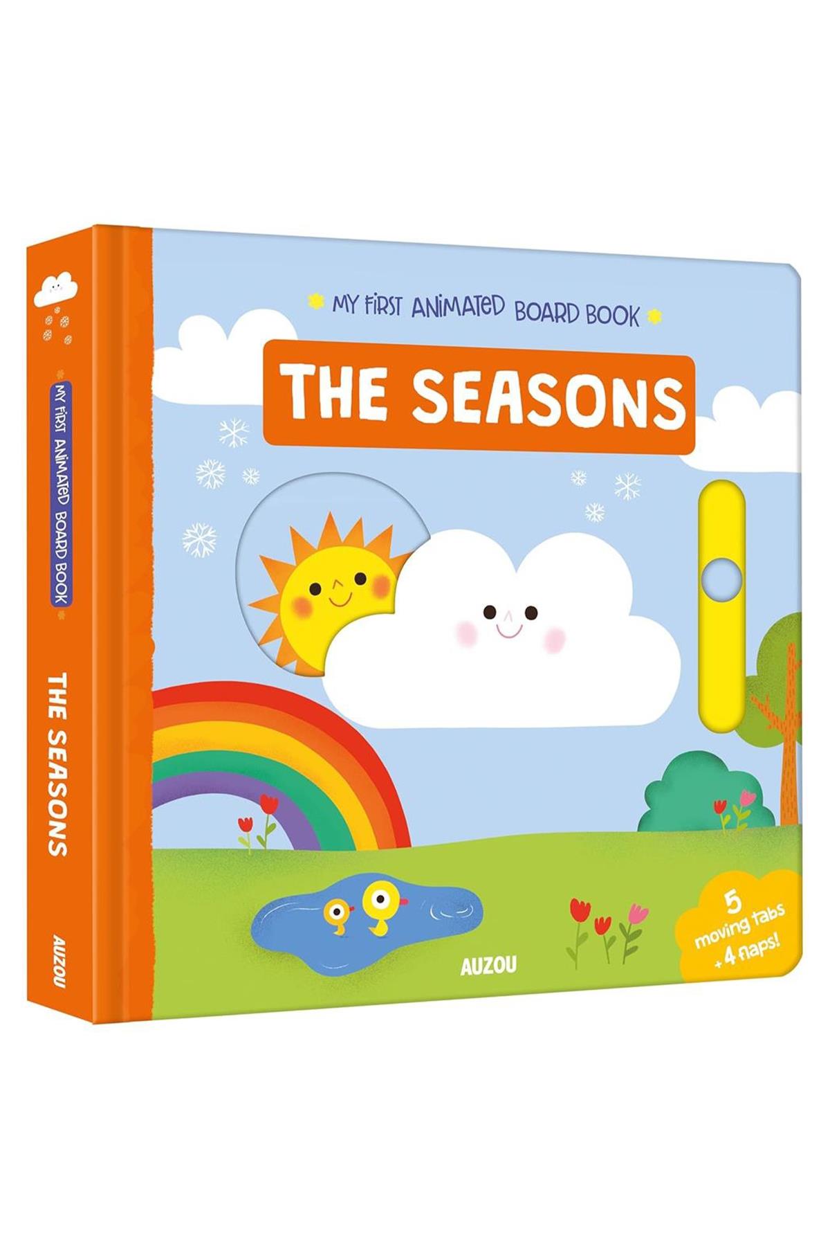 Auzou / My First Animated Board Book - The Seasons Çok Renkli