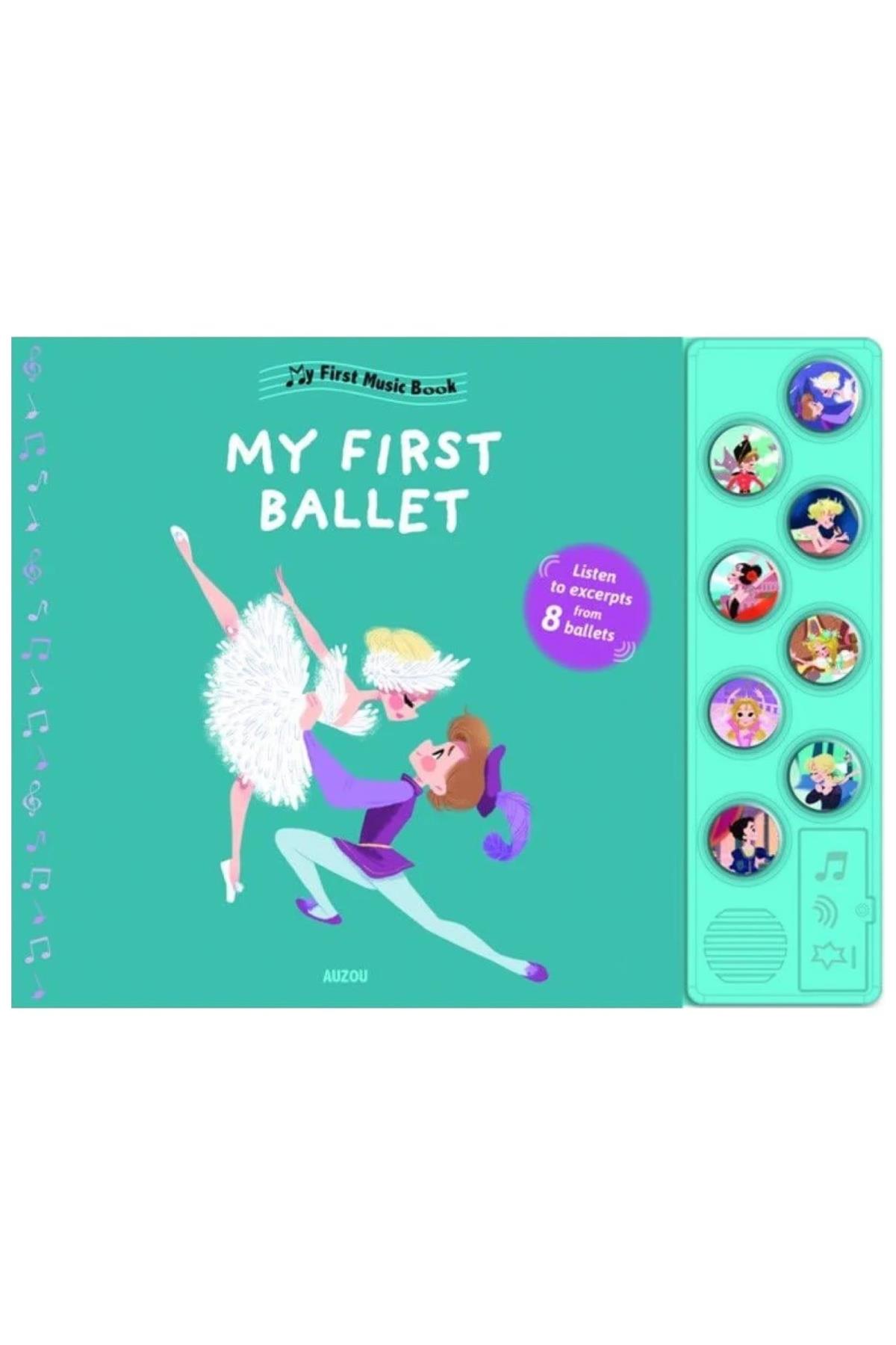 Auzou /My First Music Book - Ballet Çok Renkli