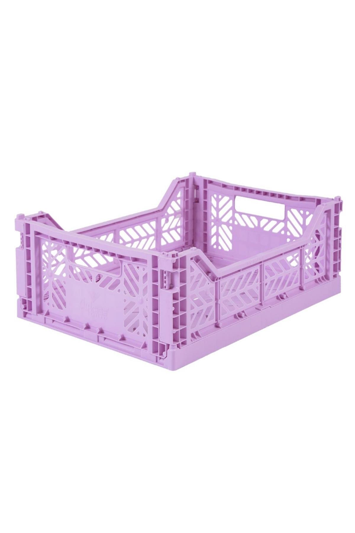 Aykasa / MIDIBOX  40X30X15 SAKLAMA DÜZENLEME ORCHID