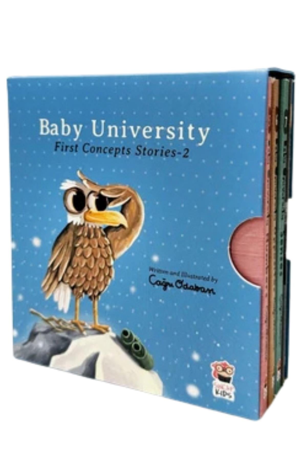 BABY UNİVERSİTY FİRST CONCEPTS STORİES 2 (4 BOOK) Çok Renkli