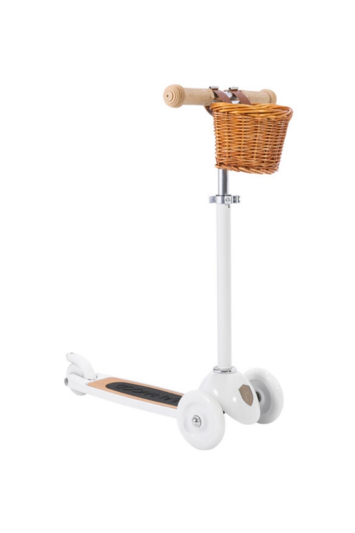 Banwood Vintage Scooter | Beyaz Çok Renkli