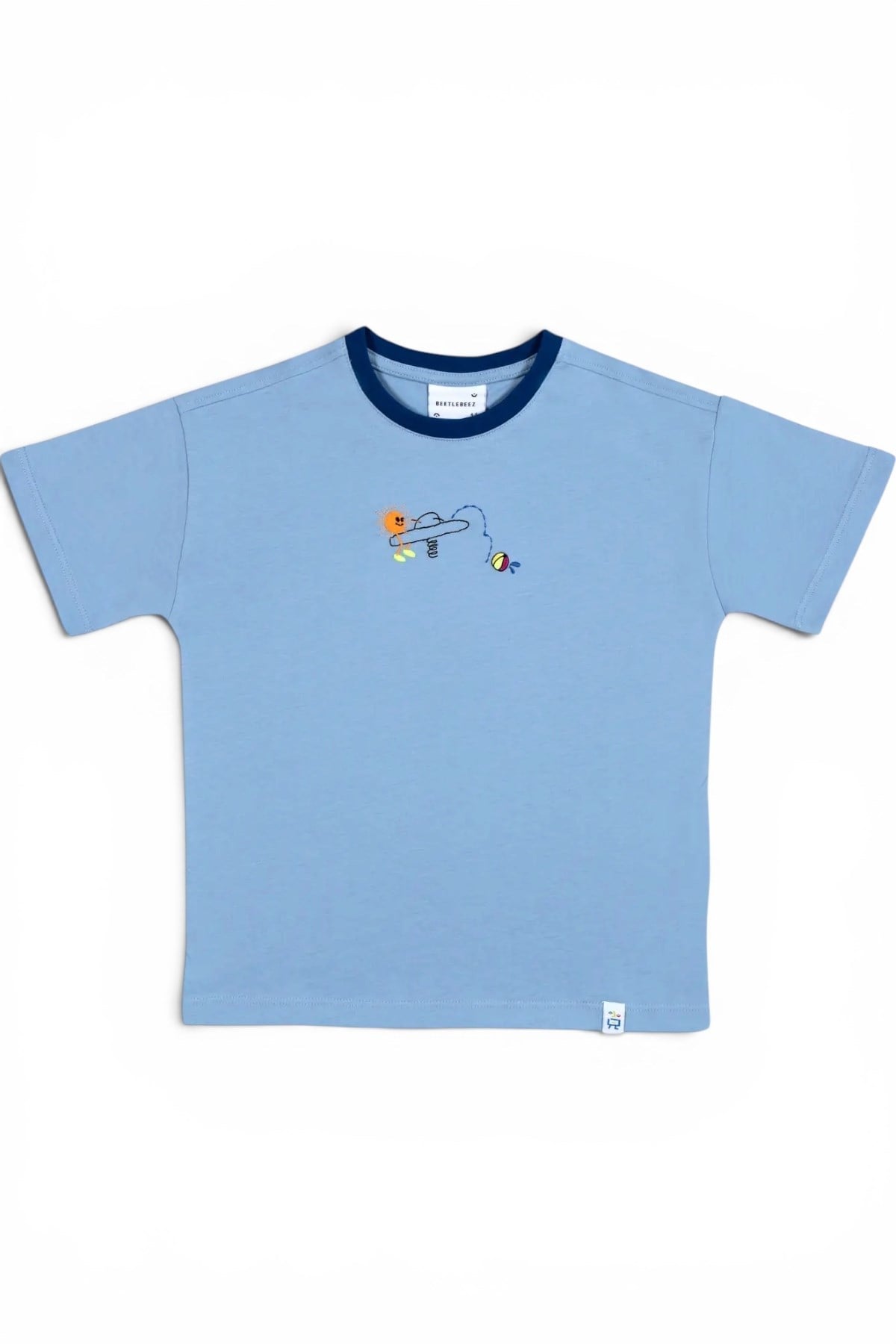 Beetlebeez / Jump Into Fun Oversize T-Shirt_Blue Çok Renkli