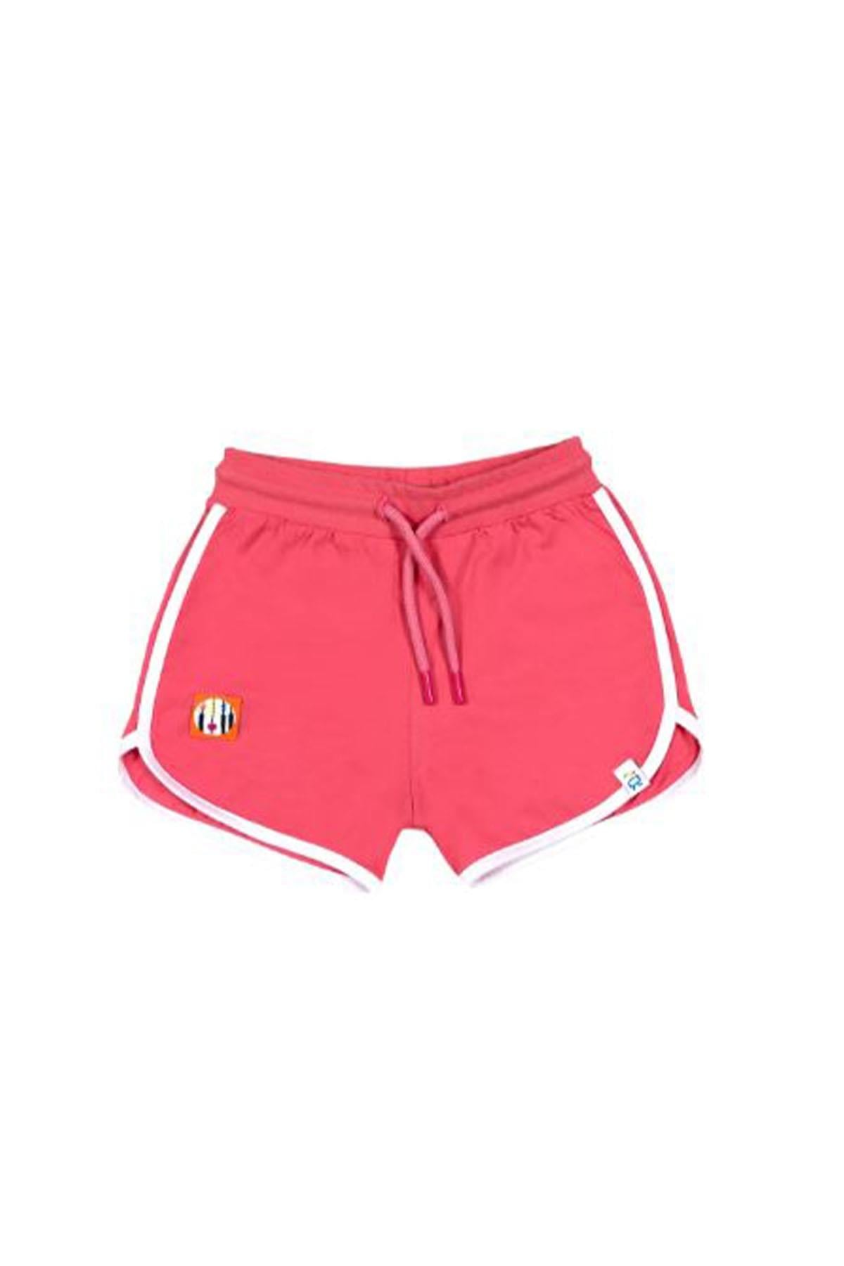 Beetlebeez / Retro Shorts - Pink with White Trim Çok Renkli